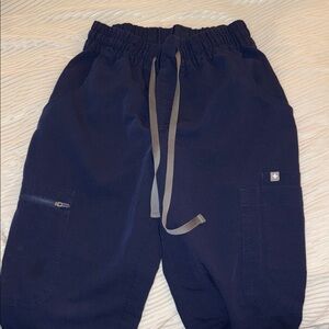 figs scrub pants straight leg xs